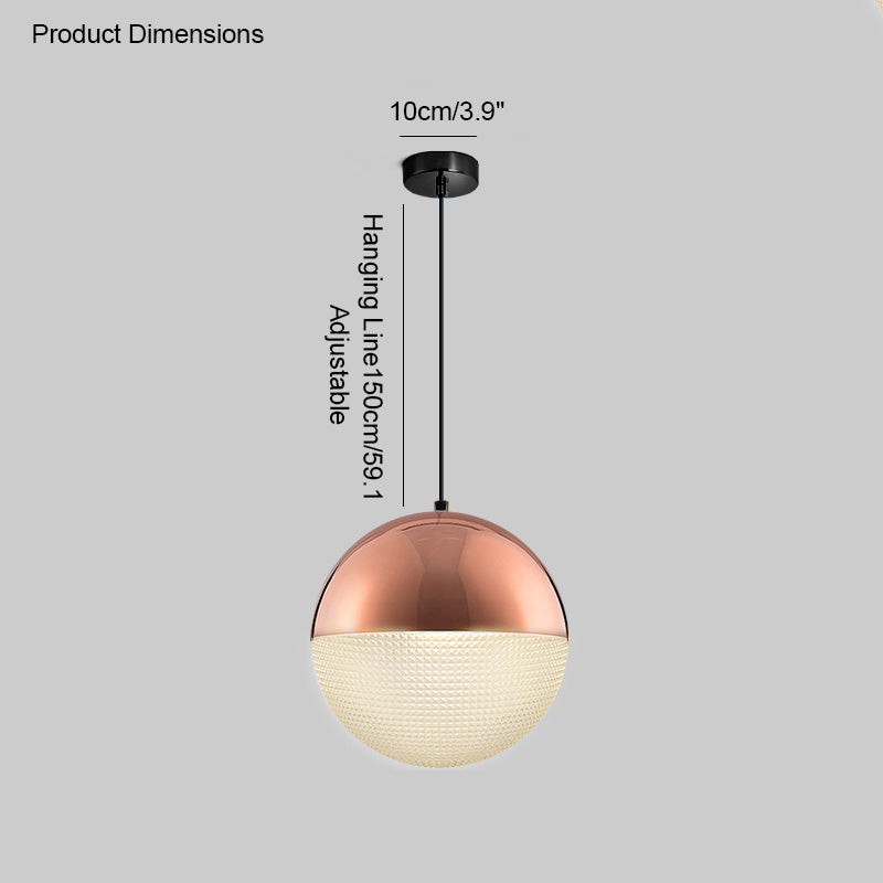 Prismatic Glass Spherical Suspension
