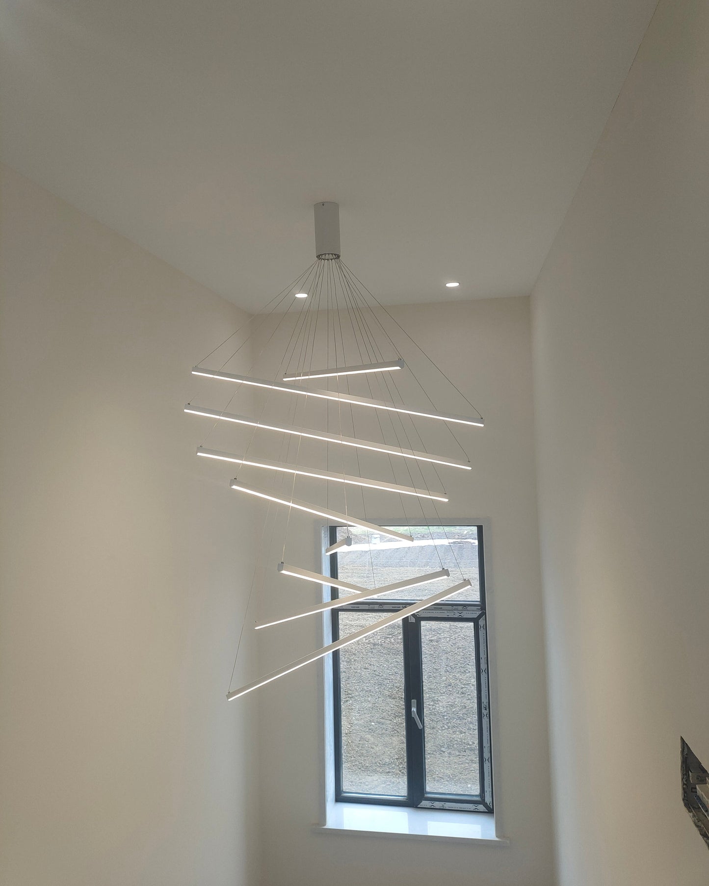 Lustre LED - Fusion Linéaire