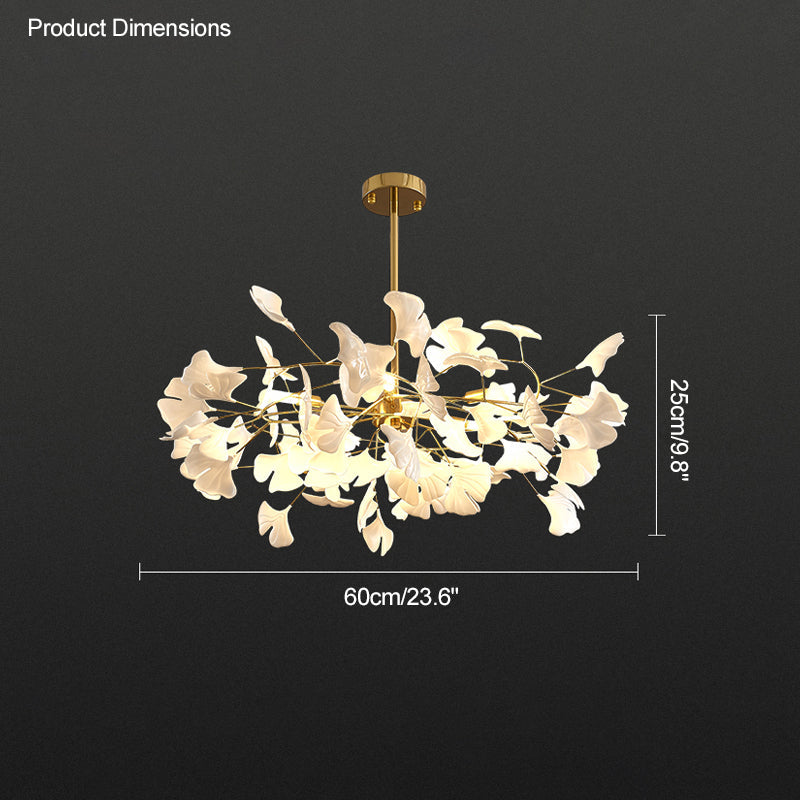 Lustre Feuilles - Élégance Gingko