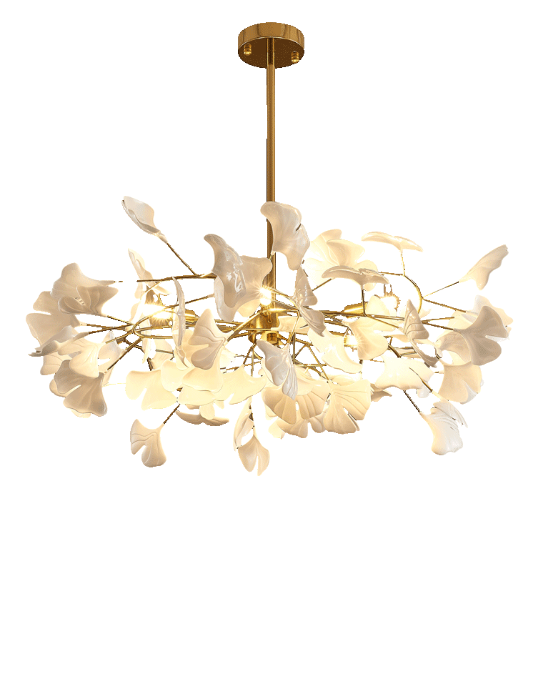 Lustre Feuilles - Élégance Gingko