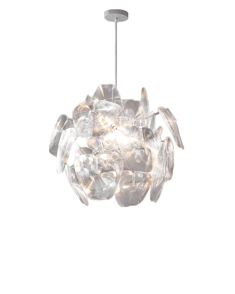 Brilliant Reflection Wall Chandelier