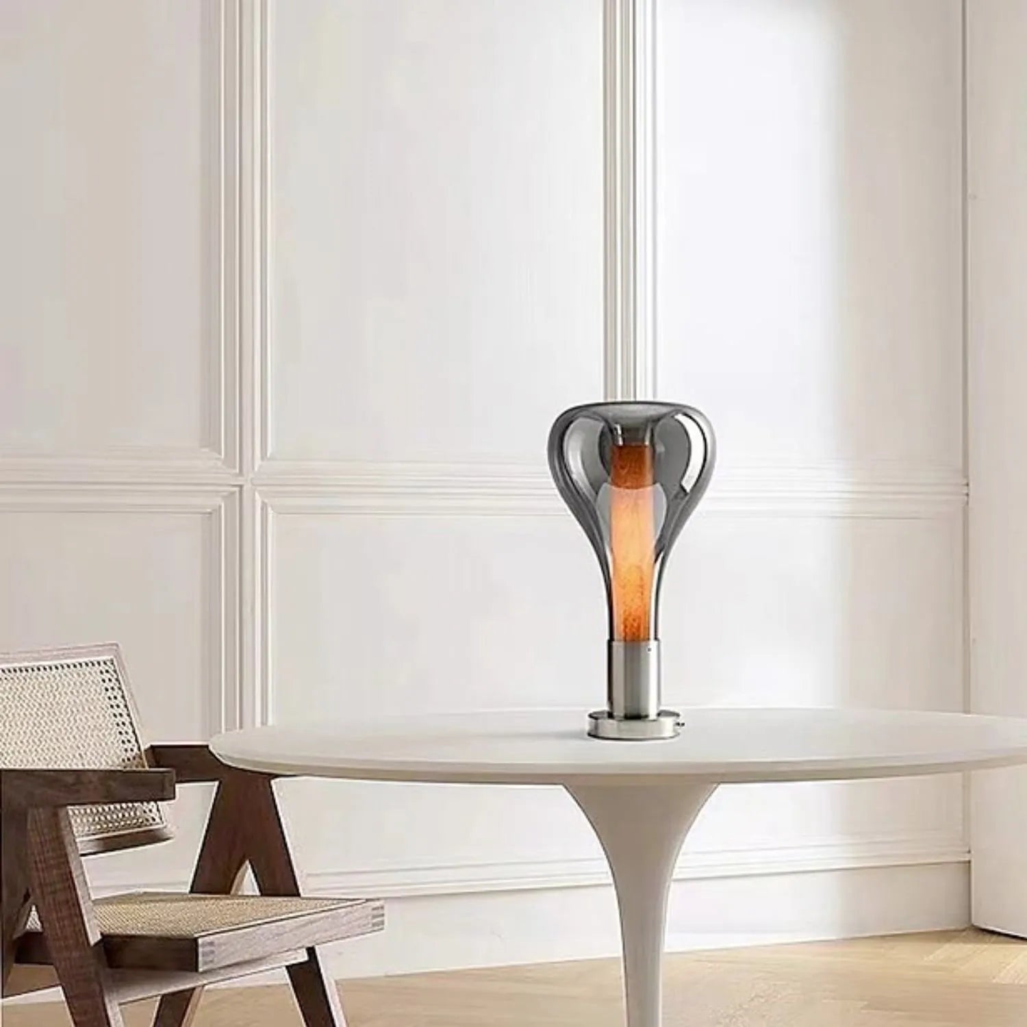 Lampe de Table Élégance Lava Art - Design Moderne et Lumière Douce-3
