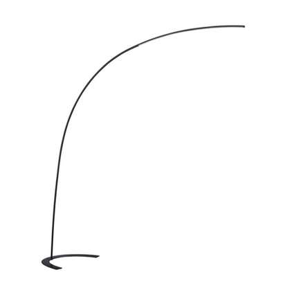 Lampadaire Arc Noir - Style Minimaliste pour salon