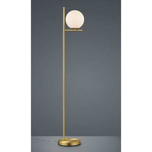 Lampadaire Boule Blanche