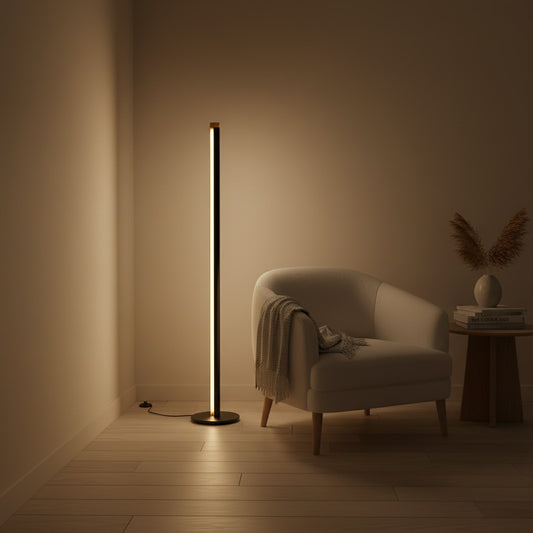 Lampadaire Led Or