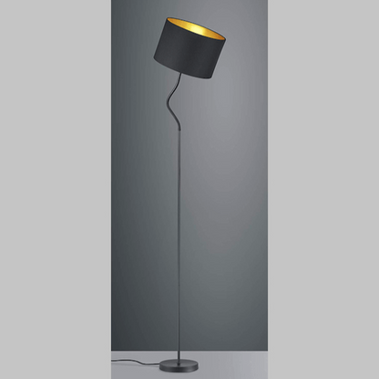 Lampadaire Noir Et Or
