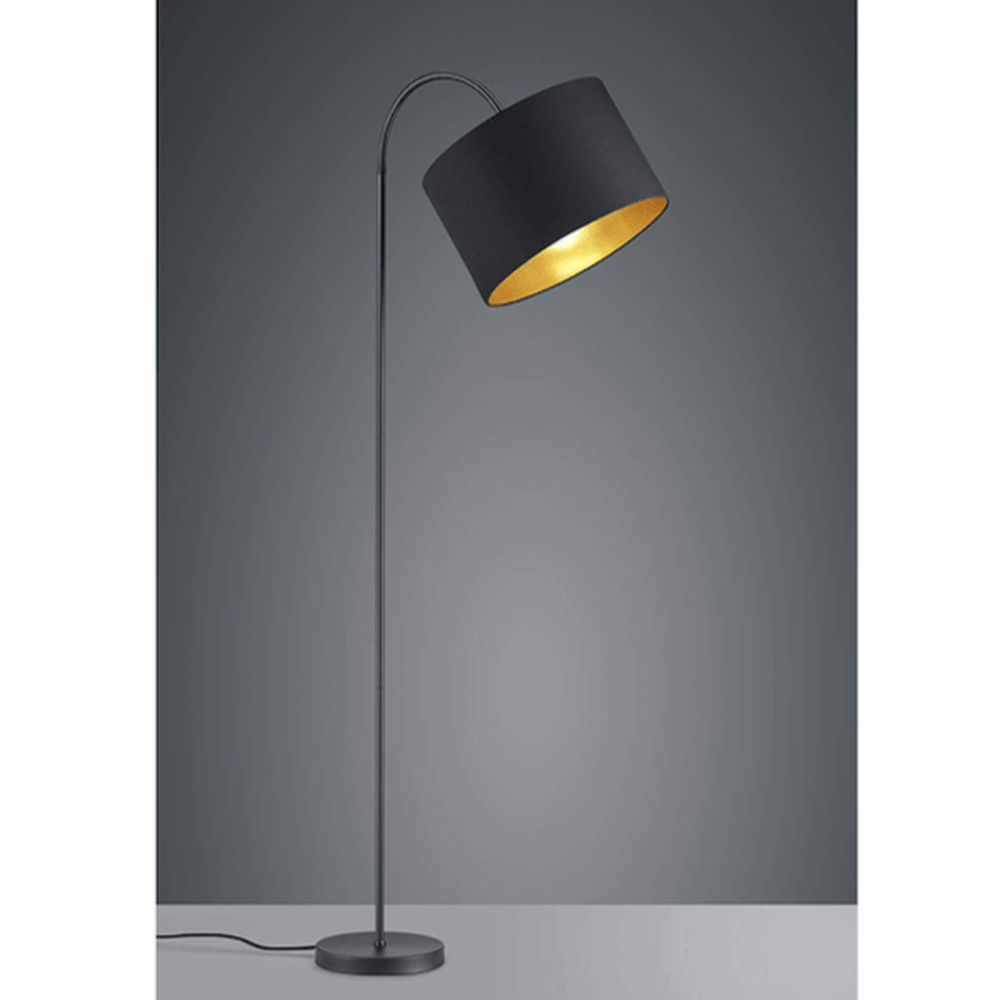 Lampadaire Noir Et Or