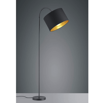 Lampadaire Noir Et Or