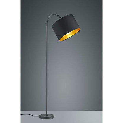Lampadaire Noir Et Or