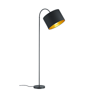 Lampadaire Noir Et Or