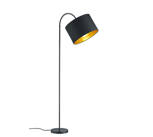 Lampadaire Noir Et Or