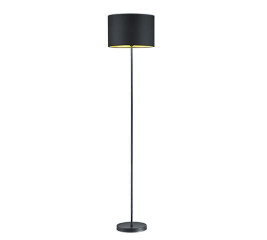 Lampadaire Noir Or