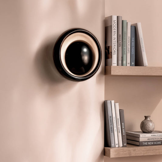 Applique murale noire design - Minimaliste Chic