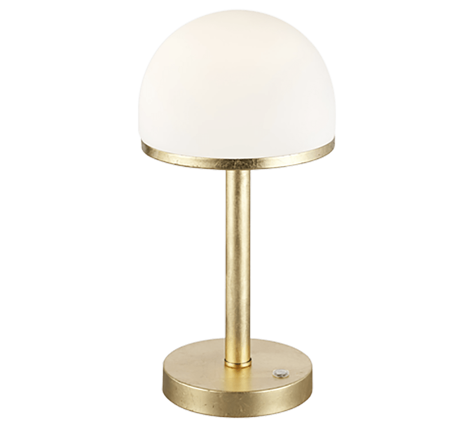 Lampe Forme Champignon Coloris Laiton