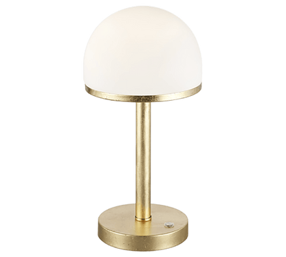 Lampe Forme Champignon Coloris Laiton