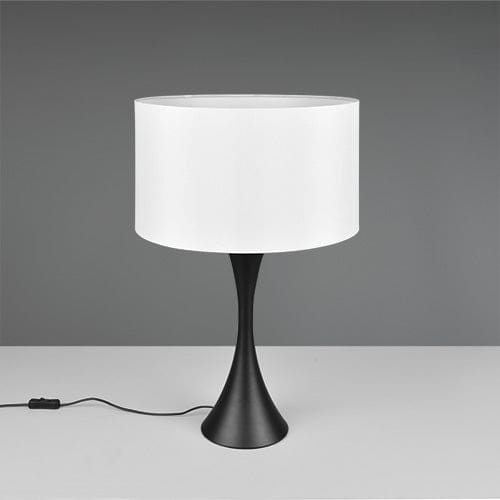 Lampe De Table Noire et Blanche - Style Moderne Minimaliste