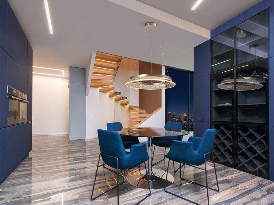 LED Moderne Suspension