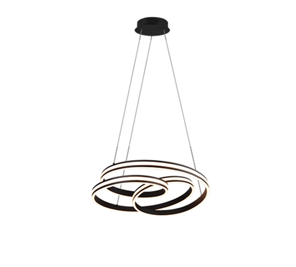 Luminaire Noir Salon