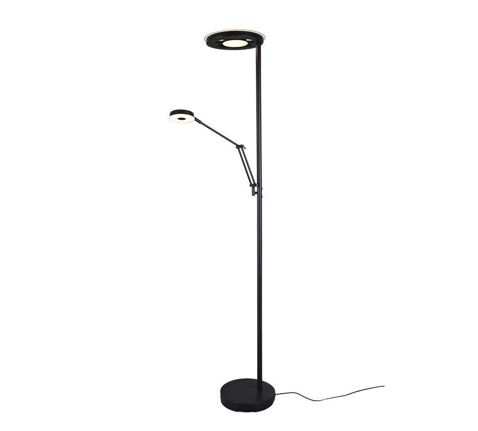 Luminaire Noir Sur Pied