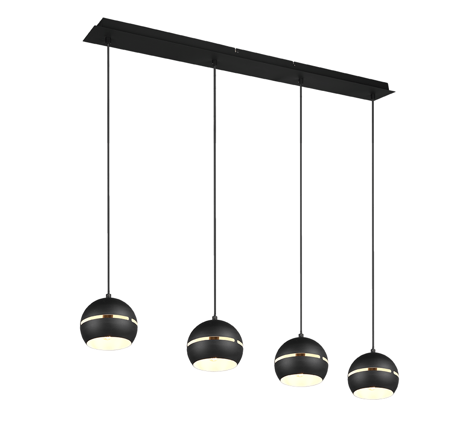 Luminaire Noir Suspendu