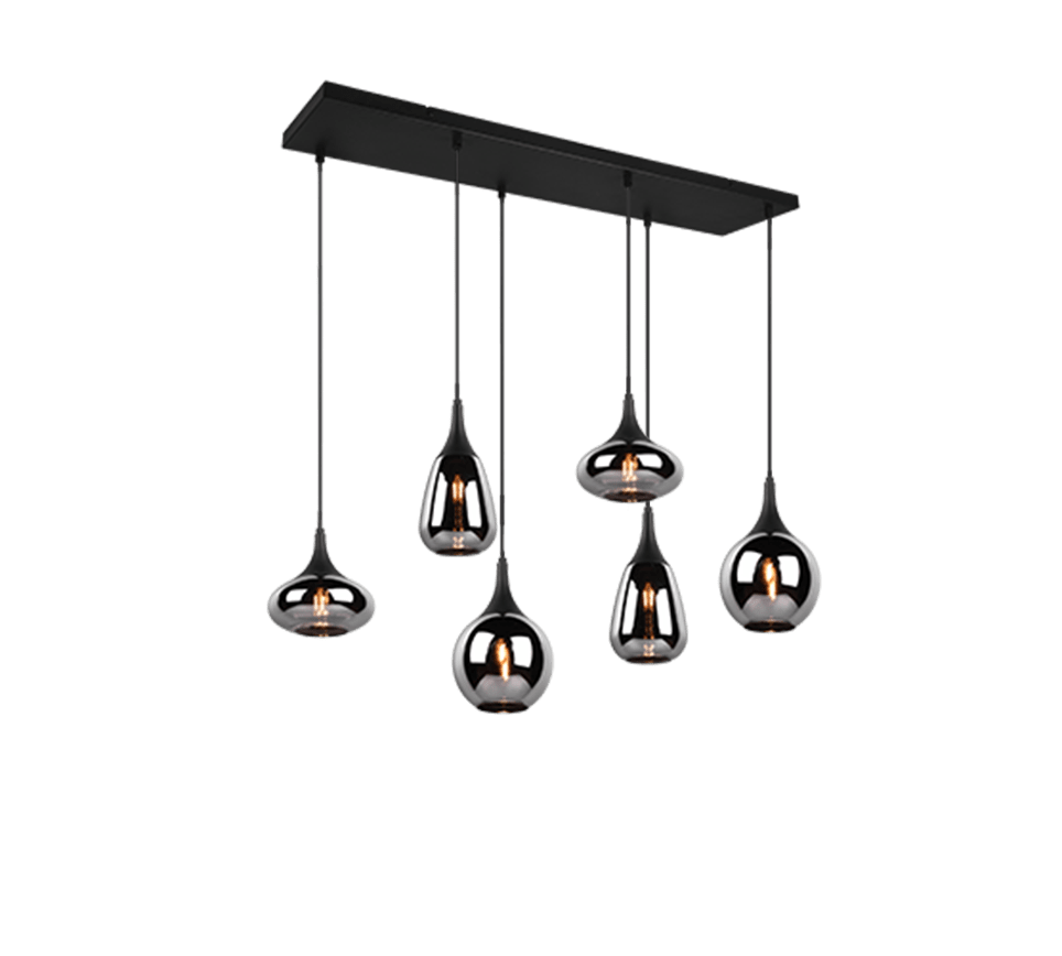 Luminaire Suspendu Noir Moderne