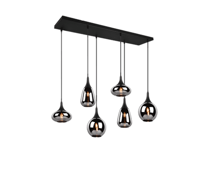 Luminaire Suspendu Noir Moderne