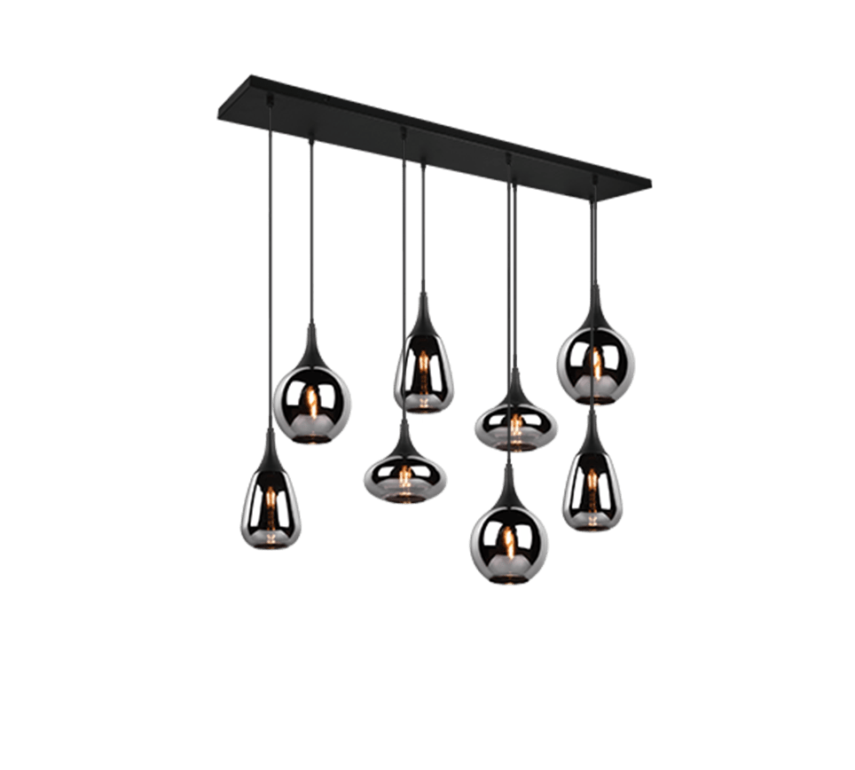 Luminaire Suspendu Salle À Manger Noir
