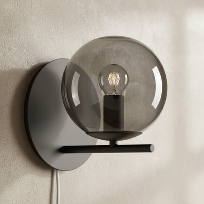 Applique Murale Noire GLOBE