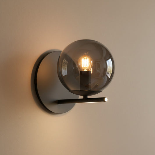 Applique Murale Noire GLOBE