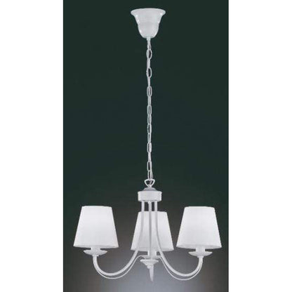 Lustre 3 Branches Blanc