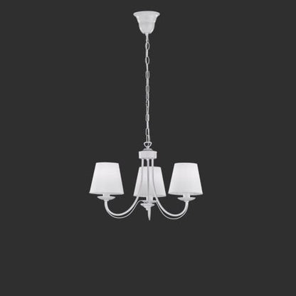 Lustre 3 Branches Blanc