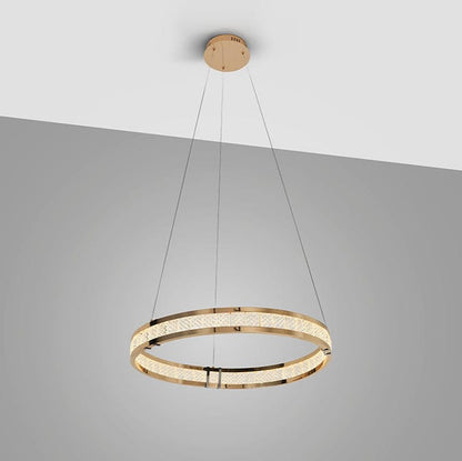 Lustre Chambre Dorée Brillante