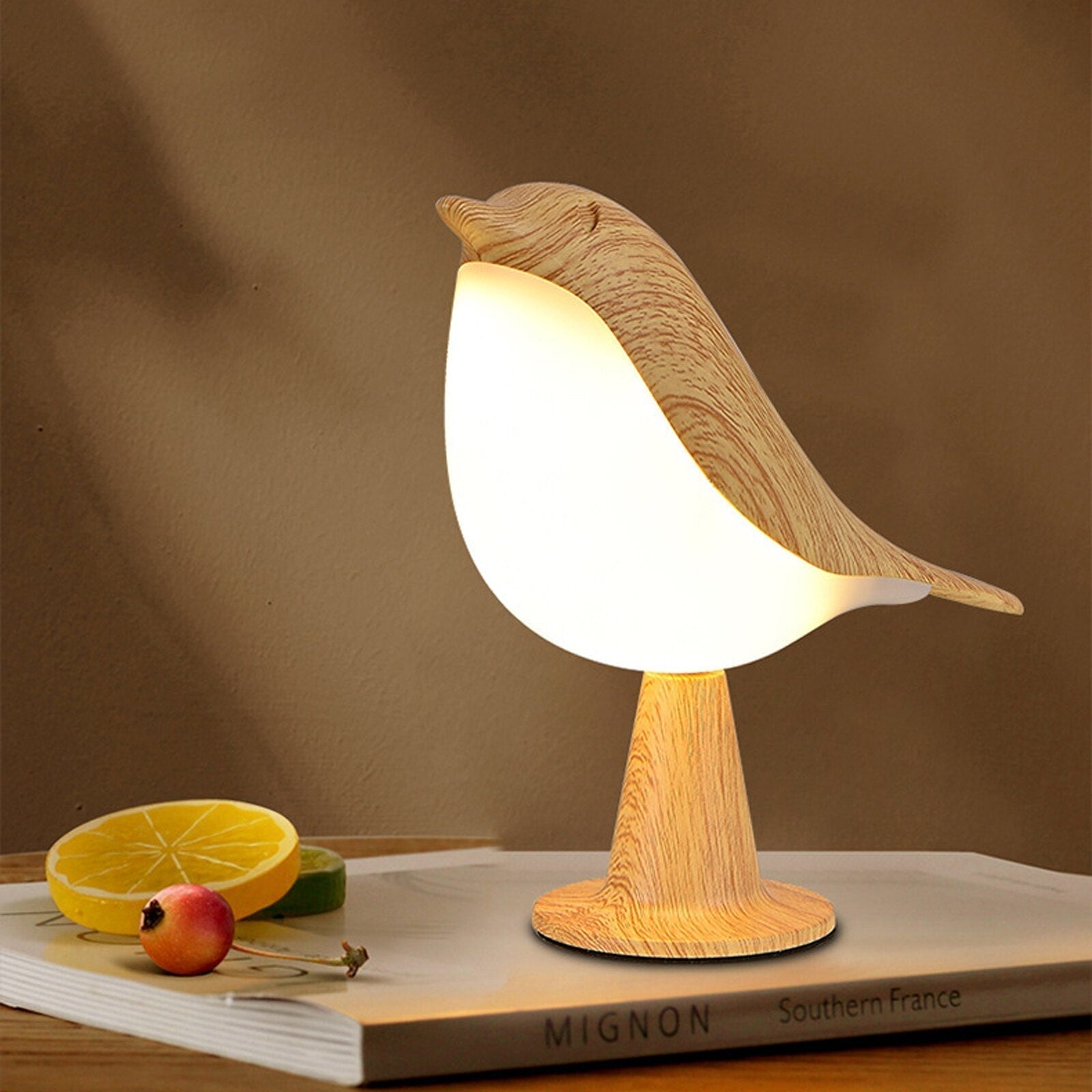 Lampe de Table Oiseau Femelle - Élégance Naturelle-2