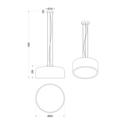 Petite Suspension Luminaire