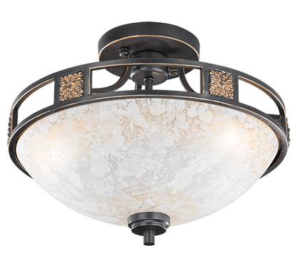 Plafonnier 3 Lampes E27
