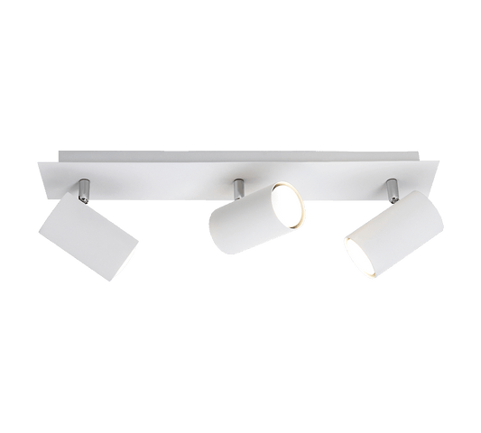Plafonnier 3 Spots Blanc