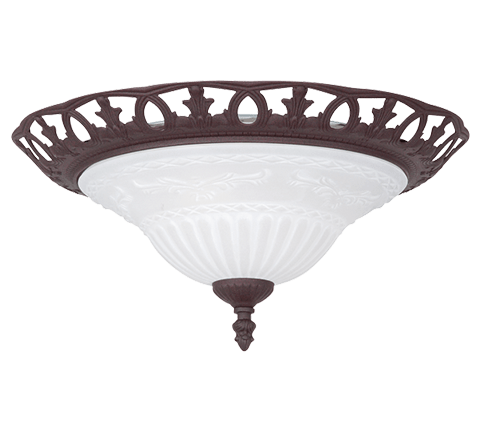 Plafonnier Ancien Bronze