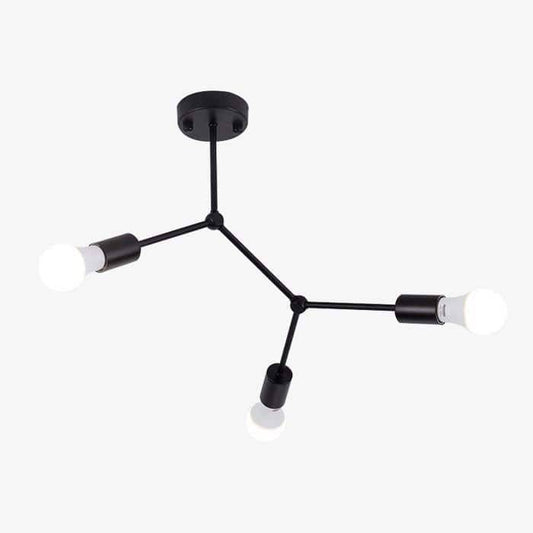 Plafonnier Rétro Élégance LED - Charme Vintage-1