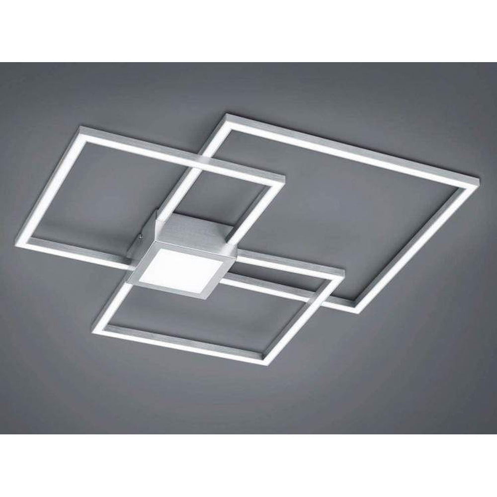 Plafonnier Gris Metal