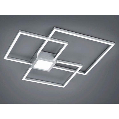 Plafonnier Gris Metal