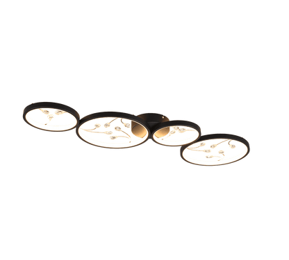Plafonnier Led 4 Lampes