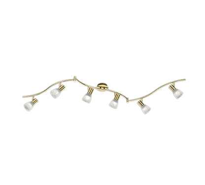 Plafonnier Led 6 Spots Orientables