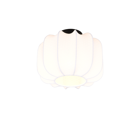 Plafonnier Rond Tissu