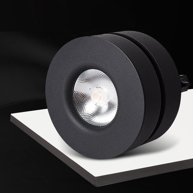 Spot LED Ronde Rotatif 355° - Éclairage Moderne Design-4