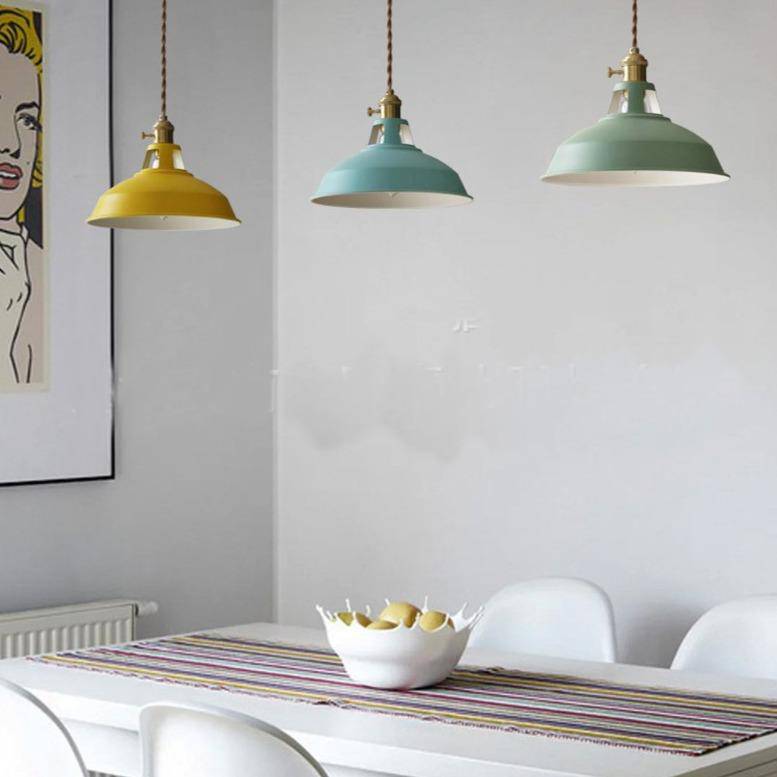 Suspension LED Métal Coloré - Loft Chic-6