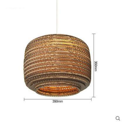 Variant image for Suspension en Papier Carton - Éclat Design Moderne-2