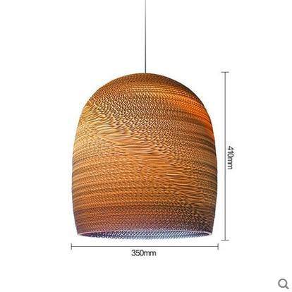 Variant image for Suspension en Papier Carton - Éclat Design Moderne-6