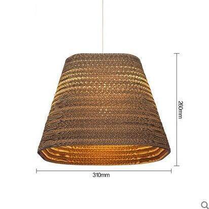 Variant image for Suspension en Papier Carton - Éclat Design Moderne-9