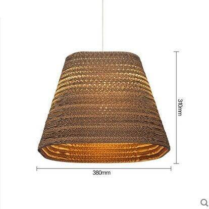 Variant image for Suspension en Papier Carton - Éclat Design Moderne-10