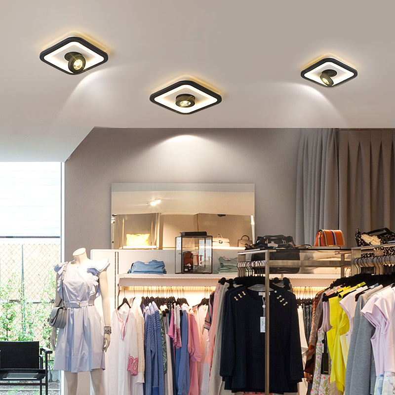 Plafonnier LED Wrenn - Design Moderne avec Spot Réglable-2